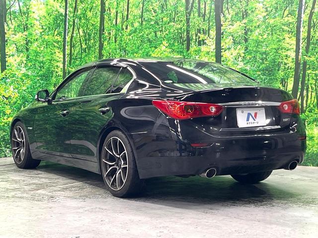 スカイライン 350GT ハイブリッド タイプP 全周囲カメラ 衝突被害軽減システム レーダークルーズ レザーシート コーナーセンサー LEDヘッド ビルトインETC 車線逸脱警報 オートライト オートエアコン 純正19インチアルミ(38枚目)