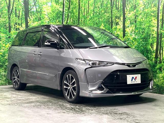 エスティマ アエラス　フルエアロ　両側電動ドア　ＳＤナビ　後席モニター　バックカメラ　衝突被害軽減システム　コーナーセンサー　ＬＥＤヘッド　ビルトインＥＴＣ　クルコン　車線逸脱警報　オートライト　デュアルエアコン（16枚目）