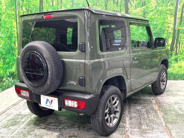 ジムニー ＸＣ　４ＷＤ　ＭＴ車　バックカメラ　衝突被害軽減システム　スマートキー　ＬＥＤヘッド　ＥＴＣ　クルコン　純正１６インチアルミ　オートハイビーム　車線逸脱警報　オートライト　オートエアコン　ＣＤ　ＤＶＤ再生（17枚目）