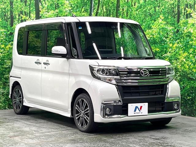 タント カスタムＲＳ　トップエディションＳＡＩＩＩ　両側電動ドア　バックカメラ　衝突被害軽減システム　ハーフレザーシート　シートヒーター　スマートキー　ＬＥＤヘッド　ＥＴＣ　純正１５インチアルミ　オートハイビーム　車線逸脱警報　オートライト（16枚目）