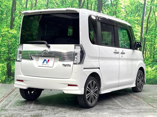 タント カスタムＲＳ　トップエディションＳＡＩＩＩ　両側電動ドア　バックカメラ　衝突被害軽減システム　ハーフレザーシート　シートヒーター　スマートキー　ＬＥＤヘッド　ＥＴＣ　純正１５インチアルミ　オートハイビーム　車線逸脱警報　オートライト（17枚目）
