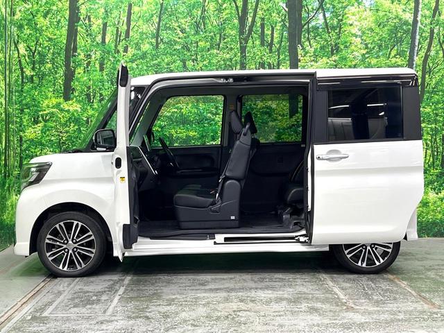 タント カスタムＲＳ　トップエディションＳＡＩＩＩ　両側電動ドア　バックカメラ　衝突被害軽減システム　ハーフレザーシート　シートヒーター　スマートキー　ＬＥＤヘッド　ＥＴＣ　純正１５インチアルミ　オートハイビーム　車線逸脱警報　オートライト（39枚目）