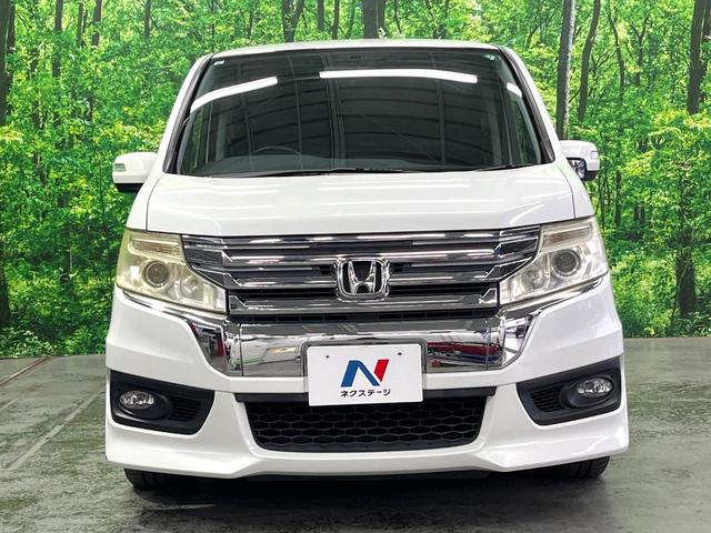 ステップワゴンスパーダ パワーエディション 両側電動ドア 純正SDナビ バックカメラ HIDヘッド ビルトインETC 純正16インチアルミ オートライト デュアルエアコン CD DVD再生 フルセグ パドルシフト(14枚目)