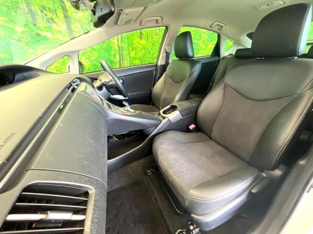 プリウス G バックカメラ ハーフレザーシート パワーシート スマートキー HIDヘッド ETC クルコン 純正15インチアルミ オートライト オートエアコン Bluetooth CD DVD再生 フルセグ(45枚目)