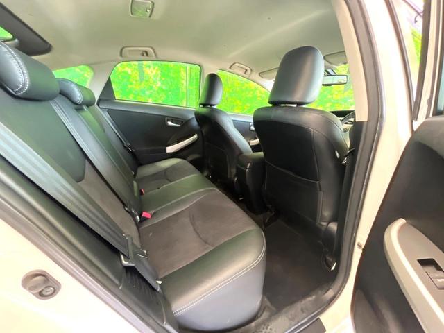 プリウス G バックカメラ ハーフレザーシート パワーシート スマートキー HIDヘッド ETC クルコン 純正15インチアルミ オートライト オートエアコン Bluetooth CD DVD再生 フルセグ(50枚目)