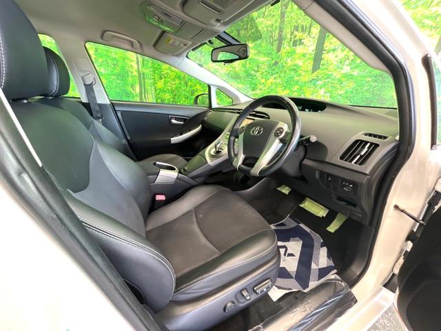 プリウス G バックカメラ ハーフレザーシート パワーシート スマートキー HIDヘッド ETC クルコン 純正15インチアルミ オートライト オートエアコン Bluetooth CD DVD再生 フルセグ(51枚目)