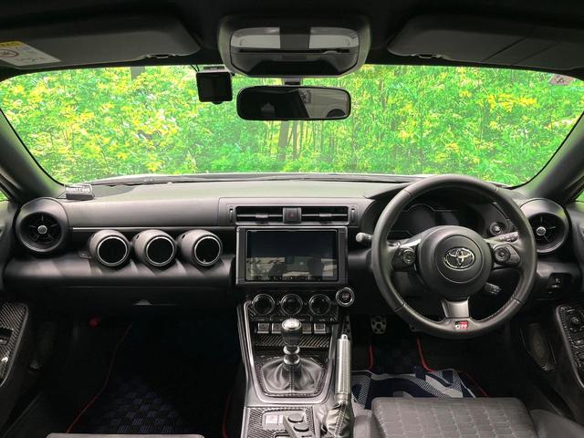 GR86 SZ MT車 SDナビ バックカメラ スマートキー LEDヘッド ビルトインETC クルコン オートライト オートエアコン Bluetooth CD DVD再生 フルセグ(2枚目)