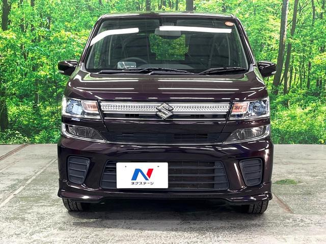 ワゴンR ハイブリッドFZ SDナビ バックカメラ 衝突被害軽減システム シートヒーター スマートキー LEDヘッド 純正14インチアルミ 車線逸脱警報 オートライト オートエアコン CD 地デジ(15枚目)