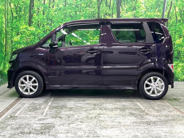 ワゴンR ハイブリッドFZ SDナビ バックカメラ 衝突被害軽減システム シートヒーター スマートキー LEDヘッド 純正14インチアルミ 車線逸脱警報 オートライト オートエアコン CD 地デジ(24枚目)