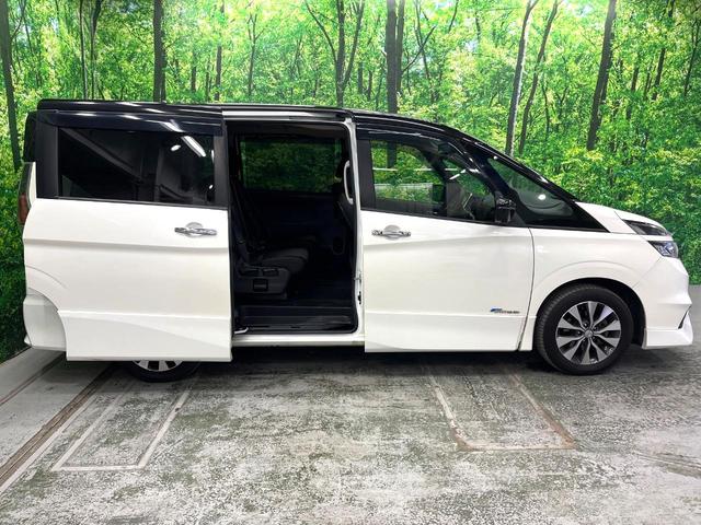 セレナ ハイウェイスターG 両側電動ドア 純正SDナビ 後席モニター 全周囲カメラ レーダークルーズ コーナーセンサー LEDヘッド ビルトインETC 純正16インチアルミ オートライト オートエアコン Bluetooth(41枚目)