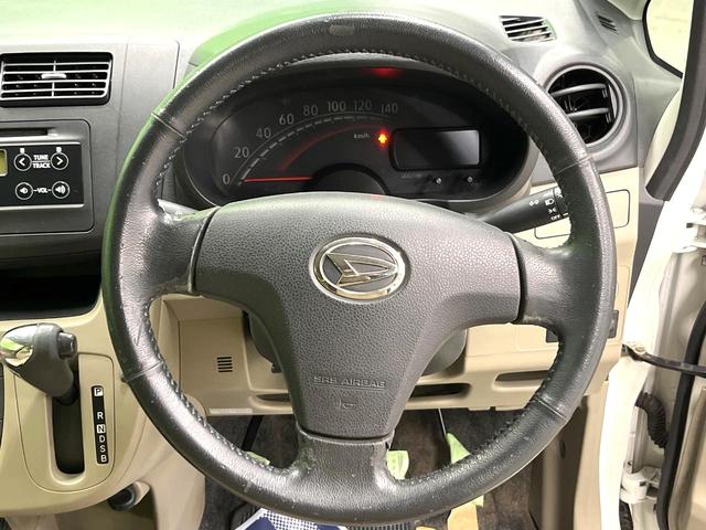 ムーヴ Ｘ　ＳＡ　衝突被害軽減システム　スマートキー　純正１４インチアルミ　オートライト　オートエアコン　ＣＤ（7枚目）