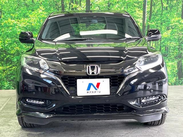 ヴェゼル ハイブリッドRS・ホンダセンシング 純正SDナビ バックカメラ 衝突被害軽減システム レーダークルーズ ハーフレザーシート コーナーセンサー スマートキー LEDヘッド ビルトインETC 純正18インチアルミ 車線逸脱警報(14枚目)