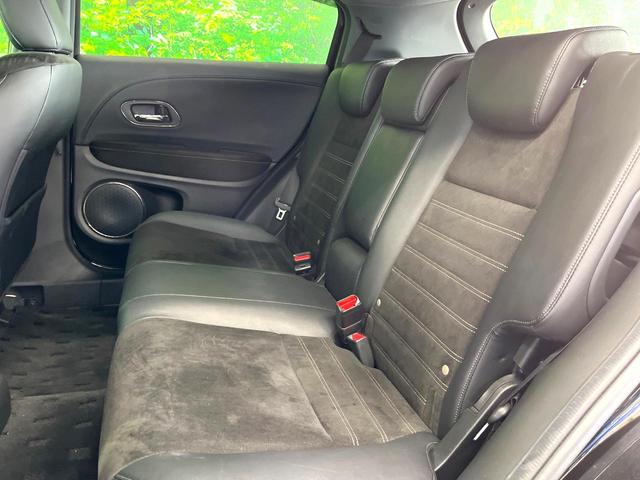 ヴェゼル ハイブリッドRS・ホンダセンシング 純正SDナビ バックカメラ 衝突被害軽減システム レーダークルーズ ハーフレザーシート コーナーセンサー スマートキー LEDヘッド ビルトインETC 純正18インチアルミ 車線逸脱警報(36枚目)