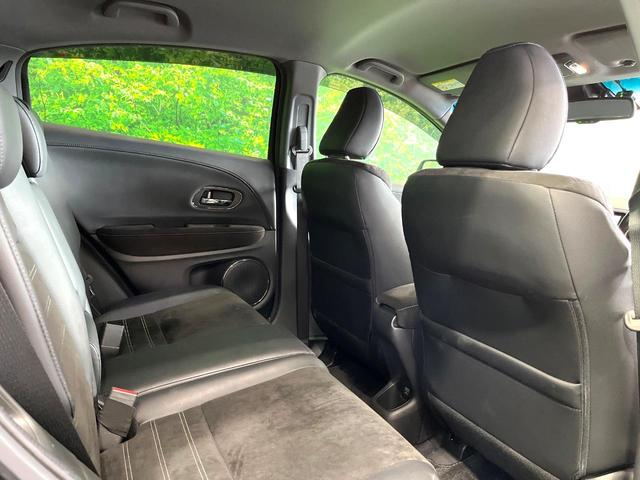 ヴェゼル ハイブリッドRS・ホンダセンシング 純正SDナビ バックカメラ 衝突被害軽減システム レーダークルーズ ハーフレザーシート コーナーセンサー スマートキー LEDヘッド ビルトインETC 純正18インチアルミ 車線逸脱警報(38枚目)