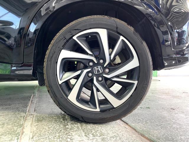 ヴェゼル ハイブリッドRS・ホンダセンシング 純正SDナビ バックカメラ 衝突被害軽減システム レーダークルーズ ハーフレザーシート コーナーセンサー スマートキー LEDヘッド ビルトインETC 純正18インチアルミ 車線逸脱警報(48枚目)