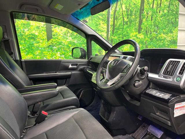 ステップワゴンスパーダ Ｚ　クールスピリット　両側電動ドア　ＳＤナビ　後席モニター　ハーフレザーシート　スマートキー　ＨＩＤヘッド　ＥＴＣ　クルコン　純正１７インチアルミ　オートライト　デュアルエアコン　Ｂｌｕｅｔｏｏｔｈ　ＣＤ　ＤＶＤ再生（34枚目）