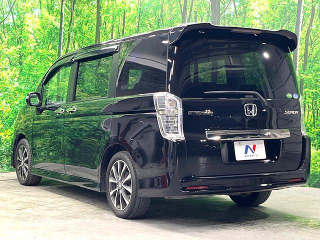 ステップワゴンスパーダ Ｚ　クールスピリット　両側電動ドア　ＳＤナビ　後席モニター　ハーフレザーシート　スマートキー　ＨＩＤヘッド　ＥＴＣ　クルコン　純正１７インチアルミ　オートライト　デュアルエアコン　Ｂｌｕｅｔｏｏｔｈ　ＣＤ　ＤＶＤ再生（42枚目）