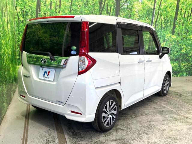 ルーミー カスタムＧ　両側電動ドア　純正ＳＤナビ　バックカメラ　衝突被害軽減システム　コーナーセンサー　スマートキー　ＬＥＤヘッド　クルコン　純正１４インチアルミ　オートハイビーム　オートライト　オートエアコン（17枚目）