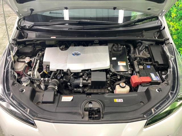 プリウス A 純正SDナビ 全周囲カメラ レーダークルーズ パワーシート ドラレコ コーナーセンサー LEDヘッド ETC2.0 オートエアコン Bluetooth CD フルセグ LEDフォグ(17枚目)