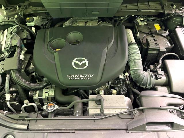 CX-8 XD Lパッケージ SDナビ 全周囲カメラ 衝突被害軽減システム レーダークルーズ レザーシート コーナーセンサー スマートキー LEDヘッド ビルトインETC 純正19インチアルミ(21枚目)