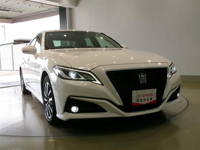 クラウンハイブリッド Ｓ　Ｃパッケージ　革シート　フルセグ　メモリーナビ　ＤＶＤ再生　ミュージックプレイヤー接続可　バックカメラ　衝突被害軽減システム　ＥＴＣ　ＬＥＤヘッドランプ　記録簿（19枚目）