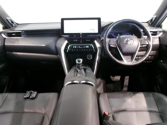 ハリアーハイブリッド Ｚ　レザーパッケージ　革シート　フルセグ　メモリーナビ　ミュージックプレイヤー接続可　バックカメラ　衝突被害軽減システム　ＥＴＣ　ドラレコ　ＬＥＤヘッドランプ　ワンオーナー　フルエアロ　記録簿（4枚目）