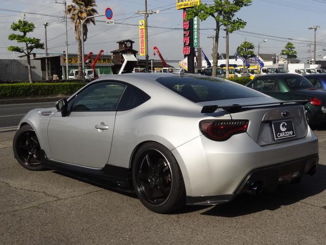 ＢＲＺ Ｓ　６速ＭＴ　修復歴無　フルエアロ　車高調　社外アルミ　社外マフラー　ＢＬＩＴＺサクションパイプ　社外ＬＥＤスモークテール　ＬＥＤアクセサリーライナー　トランクスポイラー　ナビ　バックカメラ　ＴＶ　ＥＴＣ（12枚目）