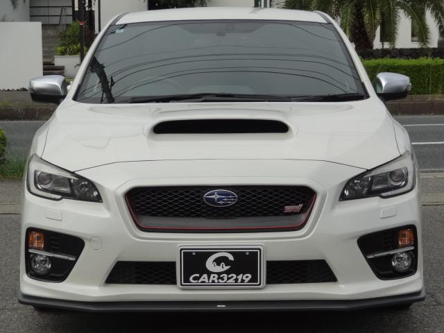 WRX STI STI 6速MT タイベル交換済 ブレンボキャリパー 社外ナビ TV ETC マルチファンクションディスプレイ パワーシート ハーフレザーシート スマートキー プッシュスタート SIドライブ DCCDシステム(3枚目)