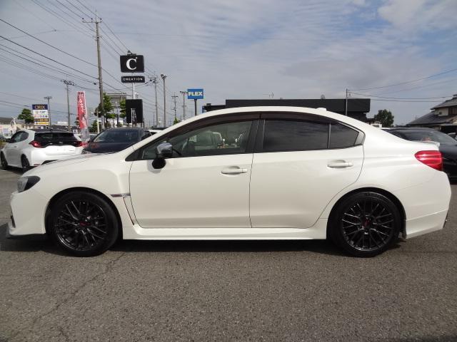 WRX STI STI 6速MT タイベル交換済 ブレンボキャリパー 社外ナビ TV ETC マルチファンクションディスプレイ パワーシート ハーフレザーシート スマートキー プッシュスタート SIドライブ DCCDシステム(8枚目)