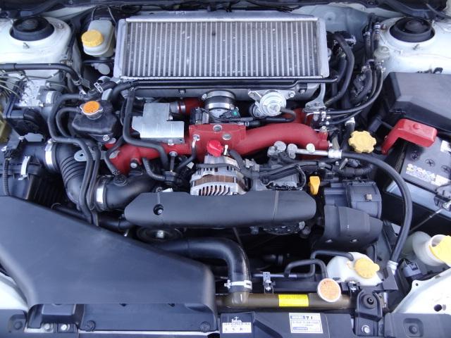 WRX STI STI 6速MT タイベル交換済 ブレンボキャリパー 社外ナビ TV ETC マルチファンクションディスプレイ パワーシート ハーフレザーシート スマートキー プッシュスタート SIドライブ DCCDシステム(26枚目)