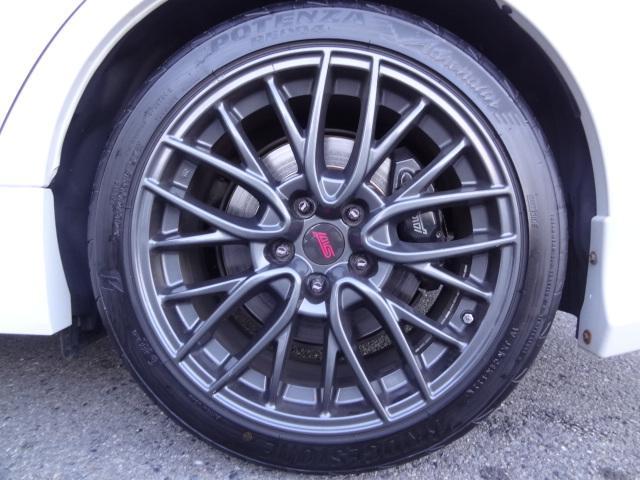 WRX STI STI 6速MT タイベル交換済 ブレンボキャリパー 社外ナビ TV ETC マルチファンクションディスプレイ パワーシート ハーフレザーシート スマートキー プッシュスタート SIドライブ DCCDシステム(29枚目)