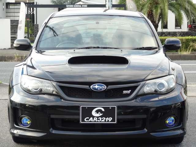 インプレッサ WRX STi 6速MT C型 タイベル交換済み リアスポイラー STIアルミホイール ブルーレイ視聴可社外ナビ TV Bluetooth ETC スマートキー ハーフレザーシート パワーシート オートエアコン(3枚目)