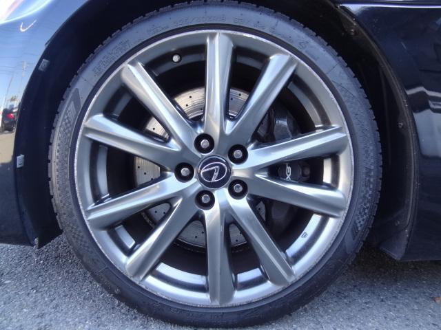 IS F ベースグレード 黒革シート パワーシート シートヒーター クリアランスソナー クルコン 純正HDDナビ バックカメラ TV Bluetooth ステアリングリモコン ETC スマートキー オートライト HIDライト(35枚目)