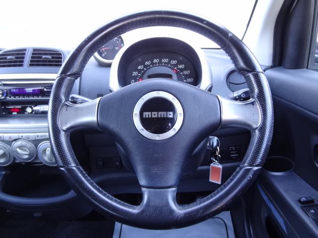 ブーン Ｘ４ハイグレードパック　５速ＭＴ　車高調　ＭＯＭＯステアリング　ＫＥＮＷＯＯＤオーディオ　ＨＫＳターボタイマー　ＥＴＣ　キーレス　アルミホイール（12枚目）