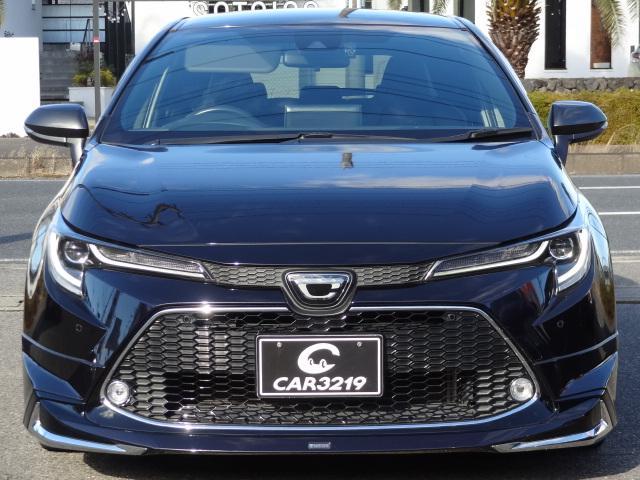 カローラツーリング ダブルバイビー　６速ＭＴ　モデリスタフルエアロ　モデリスタアルミ　トヨタセーフティーセンス　レーダークルーズ　ブレーキホールド　クリアランスソナー　シートヒーター　ディスプレイオーディオ　バックカメラ（7枚目）