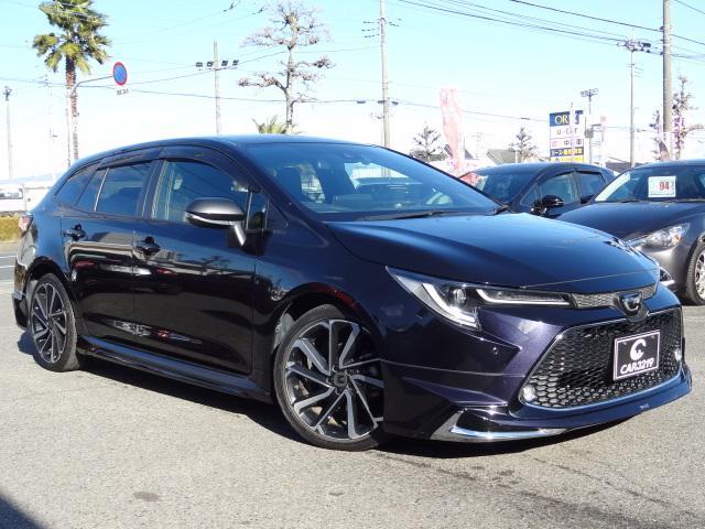 カローラツーリング ダブルバイビー　６速ＭＴ　モデリスタフルエアロ　モデリスタアルミ　トヨタセーフティーセンス　レーダークルーズ　ブレーキホールド　クリアランスソナー　シートヒーター　ディスプレイオーディオ　バックカメラ（9枚目）