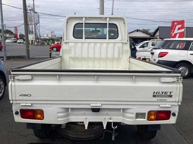 ハイゼットトラック エアコン・パワステ　スペシャル　４ＷＤ　ＭＴ　エアコン　パワーステアリング　取説記録簿　スペアキー　走行１２．０００ｋｍ（15枚目）