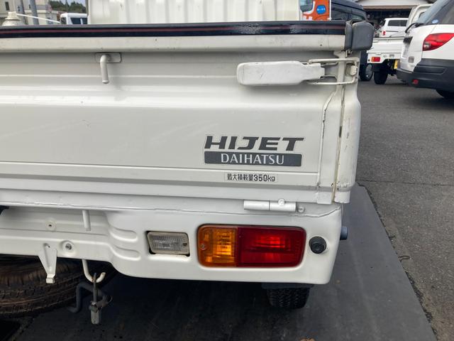 ハイゼットトラック エアコン・パワステ　スペシャル　４ＷＤ　ＭＴ　エアコン　パワーステアリング　取説記録簿　スペアキー　走行１２．０００ｋｍ（24枚目）