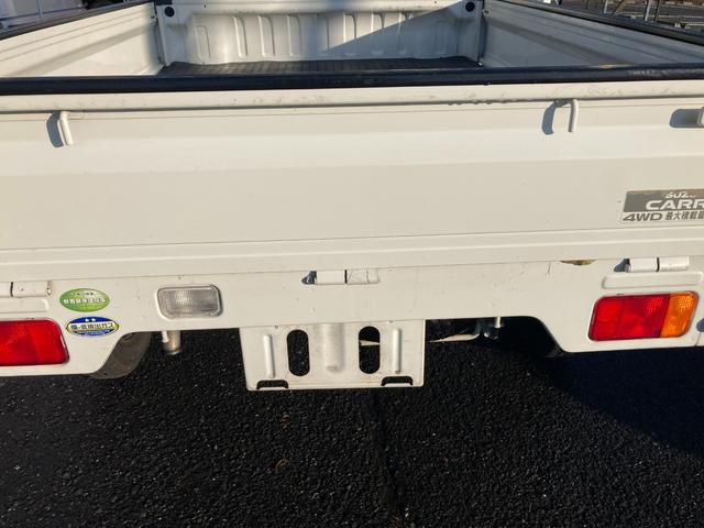 キャリイトラック ＫＣエアコン・パワステ　４ＷＤ　ＭＴ　エアコン　パワーステアリング　走行２１．０００ｋｍ（18枚目）