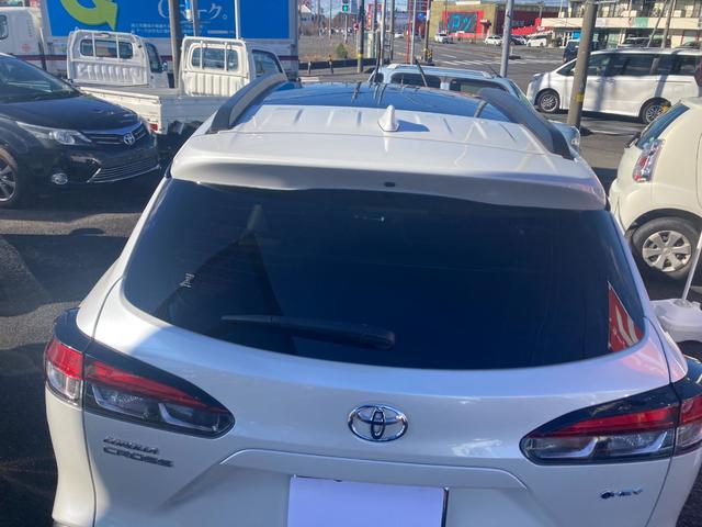 カローラクロス ハイブリッド　Ｚ　ドライブレコーダー　全周囲カメラ　オートクルーズコントロール　レーンアシスト　パワーシート　パークアシスト　衝突被害軽減システム　サンルーフ　ターボ　ナビ　ＴＶ　オートマチックハイビーム（17枚目）