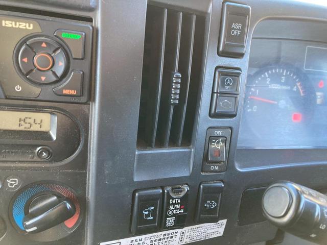 エルフトラック アルミバン2トン積載左サイドドア標準ロング木床観音扉 アルミ箱車2トン積載5トン限定免許4JJ1左サイド扉ラッシング2段スムーサー電格ミラー集中ロックバックモニターETCドラレコオートマ小型2トンエアバックAT車両総重量4,945kg準中型免許トラック(64枚目)