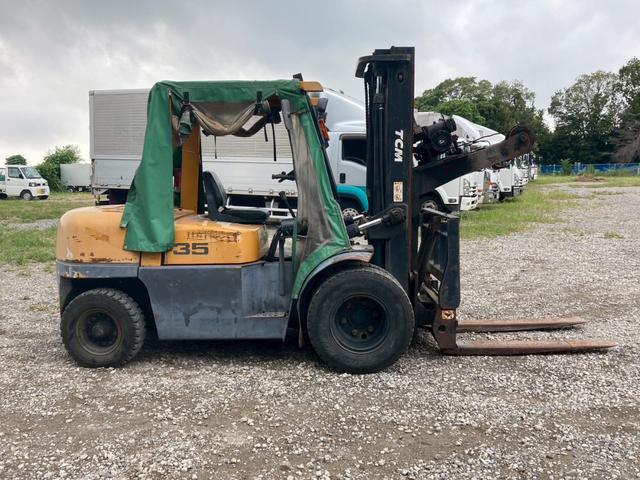 日本 TCM フォークリフト 荷重2900kg MT 揚高3.5m TCM、フォークリフト、FD35CB、ディーゼルエンジン、MT、4,998時間、最大荷重2900kg、最大揚高3500mm、PIP、ハイマスト(8枚目)