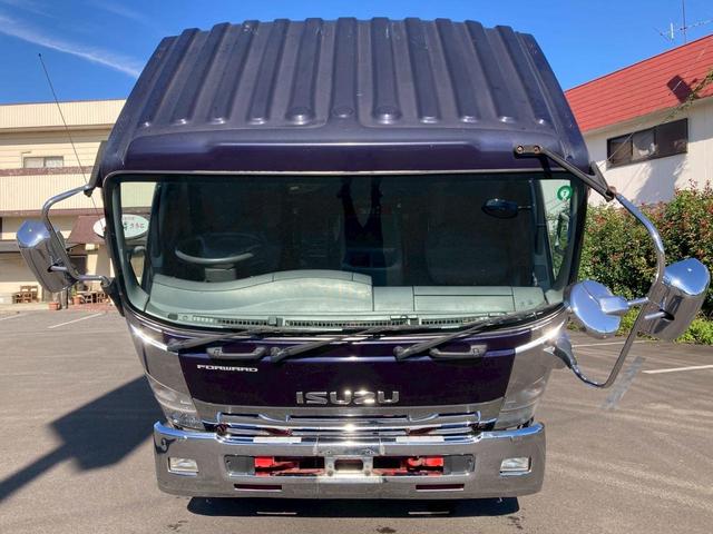 フォワード アルミウィング格納パワーゲート極東開発ワイドメッキパーツ 6200ボディPGワイド格納ゲートアルミホイールメッキパーツラッシング2段ベッド集中ロックべット電格ミラー4トン中型4HK1バックモニター8トン限定免許ETCエアバックアルミウイング4tフルハーフ(6枚目)