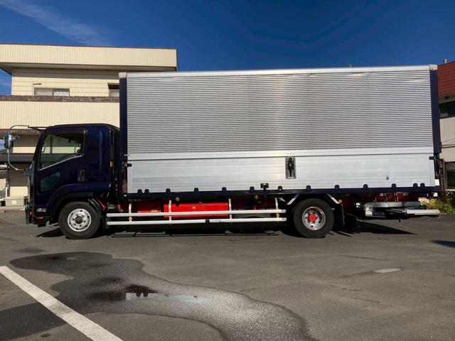 フォワード アルミウィング格納パワーゲート極東開発ワイドメッキパーツ 6200ボディPGワイド格納ゲートアルミホイールメッキパーツラッシング2段ベッド集中ロックべット電格ミラー4トン中型4HK1バックモニター8トン限定免許ETCエアバックアルミウイング4tフルハーフ(9枚目)