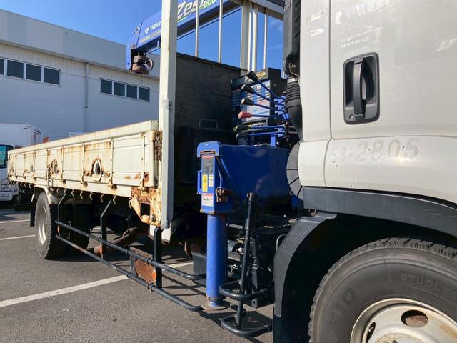 フォワード クレーン4段ラジコンフックイン2.93トン吊2.7トン積載 4段クレーン5400ボディ標準幅2.7トン積載ラジコンフックイン4HK1タダノZE304HR2.93トン吊ユニック電格ミラー集中ロック8トン限定免許アウトリガリーフMT6マニュアル4トン中型トラック(55枚目)