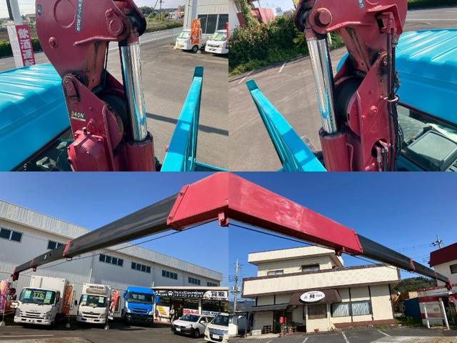 ヒノレンジャー クレーン４段ラジコン古河ユニック５６００ボディ標準幅４トン　４段クレーン中型トラック４トン２．９３トン吊ラジコン２．７５トン積載古河ユニック５６００ボディ標準幅ＵＲＵ３４４ＮアウトリガＪ０５Ｄ電格ミラーＥＴＣ８トン限定免許マニュアルＭＴ６リーフサスペンション（19枚目）