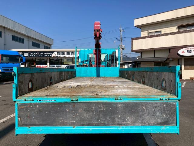 ヒノレンジャー クレーン４段ラジコン古河ユニック５６００ボディ標準幅４トン　４段クレーン中型トラック４トン２．９３トン吊ラジコン２．７５トン積載古河ユニック５６００ボディ標準幅ＵＲＵ３４４ＮアウトリガＪ０５Ｄ電格ミラーＥＴＣ８トン限定免許マニュアルＭＴ６リーフサスペンション（23枚目）