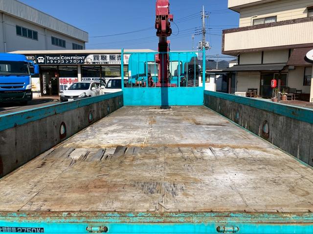 ヒノレンジャー クレーン４段ラジコン古河ユニック５６００ボディ標準幅４トン　４段クレーン中型トラック４トン２．９３トン吊ラジコン２．７５トン積載古河ユニック５６００ボディ標準幅ＵＲＵ３４４ＮアウトリガＪ０５Ｄ電格ミラーＥＴＣ８トン限定免許マニュアルＭＴ６リーフサスペンション（24枚目）