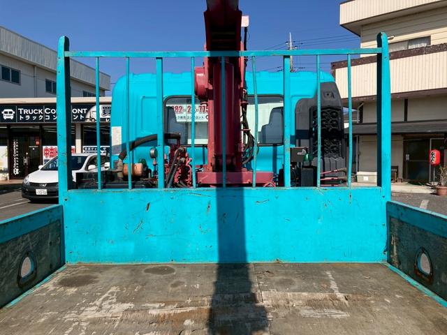 ヒノレンジャー クレーン４段ラジコン古河ユニック５６００ボディ標準幅４トン　４段クレーン中型トラック４トン２．９３トン吊ラジコン２．７５トン積載古河ユニック５６００ボディ標準幅ＵＲＵ３４４ＮアウトリガＪ０５Ｄ電格ミラーＥＴＣ８トン限定免許マニュアルＭＴ６リーフサスペンション（25枚目）