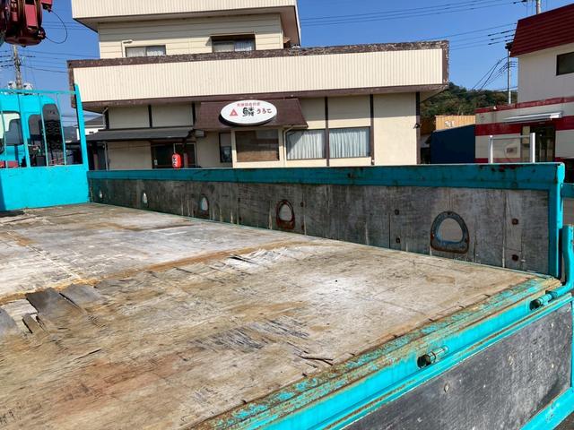 ヒノレンジャー クレーン４段ラジコン古河ユニック５６００ボディ標準幅４トン　４段クレーン中型トラック４トン２．９３トン吊ラジコン２．７５トン積載古河ユニック５６００ボディ標準幅ＵＲＵ３４４ＮアウトリガＪ０５Ｄ電格ミラーＥＴＣ８トン限定免許マニュアルＭＴ６リーフサスペンション（28枚目）